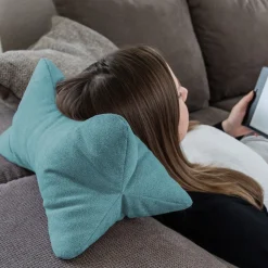 Bookiepad Leseknochen Cozy Home petrol Anthrazit Online