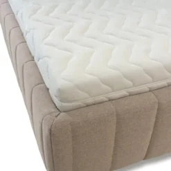 Polsterbett Puro 160x200 in Siena Brown ^ Letti Moderni Outlet