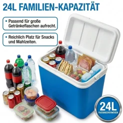 Linder Exclusiv LEX Kühlbox Thermobox Warmhaltebox Picknick Camping 24 L New