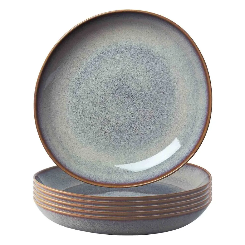 Schalen flach Lave ø 27 cm 6er Set ^ like. by Villeroy & Boch New