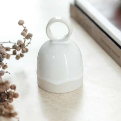 like. by Villeroy & Boch Tischglocke Winter Glow ø 6,6 cm beige Hot