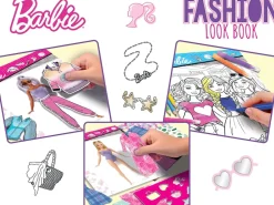12677 - Barbie - Fashion Trend Look Book Kreativset Malbuch Kreativbuch für Mädchen ^ Lisciani Hot