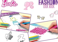 12677 - Barbie - Fashion Trend Look Book Kreativset Malbuch Kreativbuch für Mädchen ^ Lisciani Hot