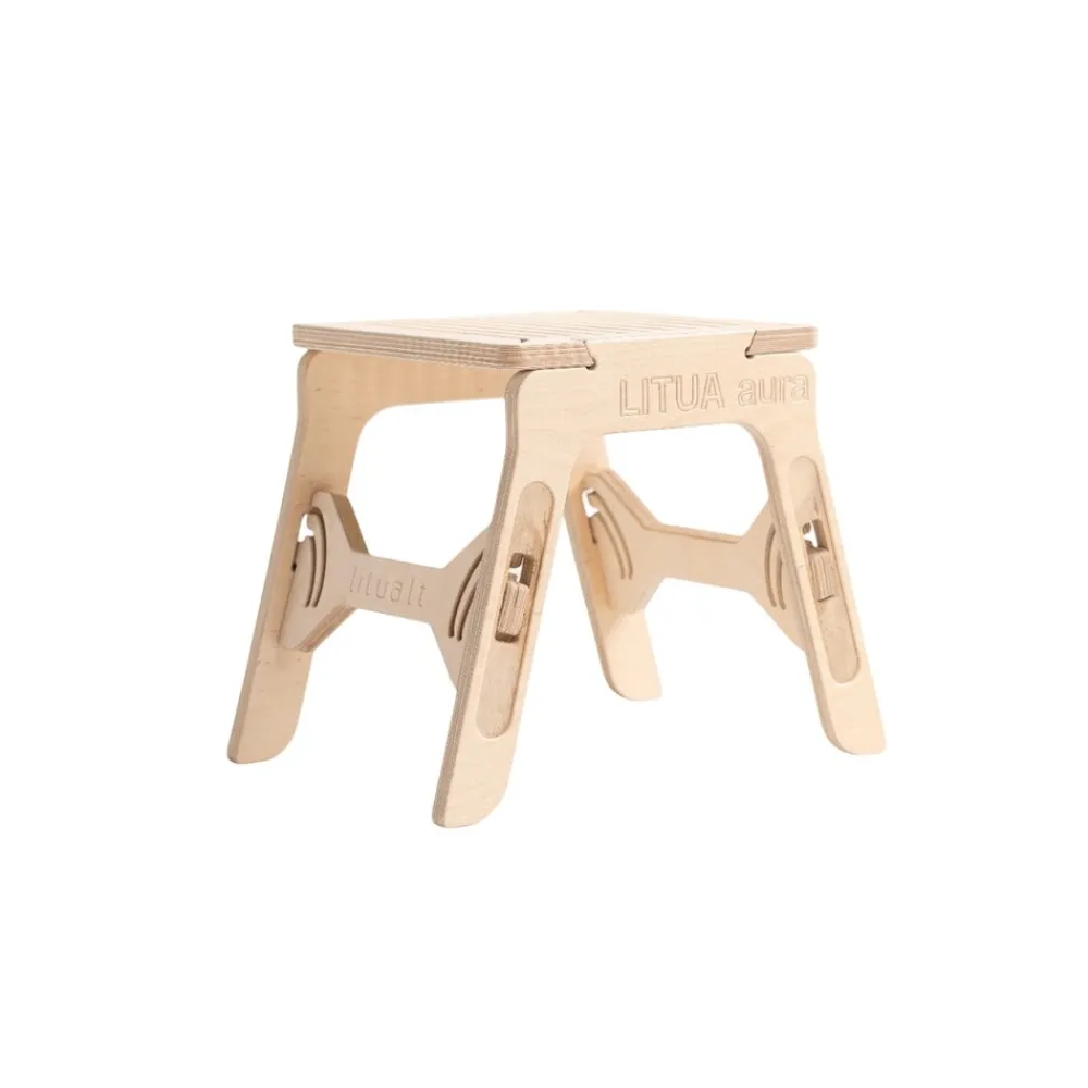 LITUA Kleiner Stuhl - aura aus Holz ^ BSSD-Defence Online