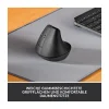 Lift - linkshändige vertikale ergonomische Maus, Grafit (Bluetooth, kabellos) ^ Logitech Discount