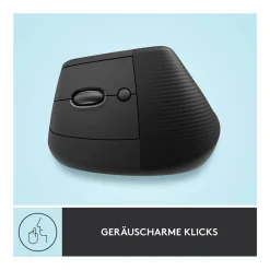 Lift - linkshändige vertikale ergonomische Maus, Grafit (Bluetooth, kabellos) ^ Logitech Discount
