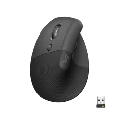 Lift - linkshändige vertikale ergonomische Maus, Grafit (Bluetooth, kabellos) ^ Logitech Discount