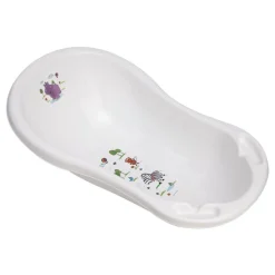 Babybadewanne Hippo Ablagefächer 84 cm lang ergonomische Form ab Geburt ^ Lorelli Online