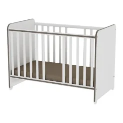 Babybett Sweet Dream 124 x 68 x 95 cm Unterbettrahmen mit zwei Ebenen ^ Lorelli Hot
