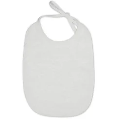 Lorelli Baby-Lätzchen Frottee 10er Pack, Kinderlatz, Lätzchen, für Neugeborene weiß Outlet