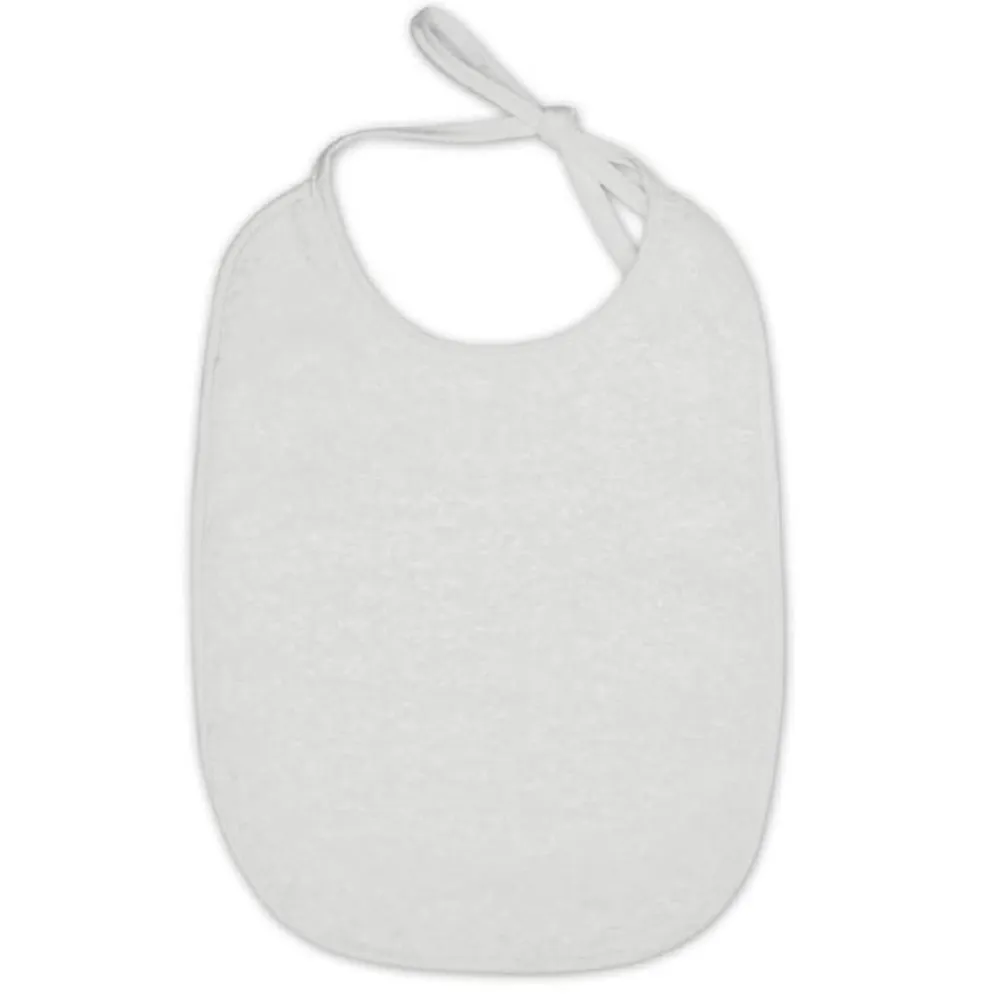 Lorelli Baby-Lätzchen Frottee 10er Pack, Kinderlatz, Lätzchen, für Neugeborene weiß Outlet