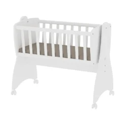 Babywiege, Babyschaukel First Dreams 4 Räder, Bremsen, umbaubar ^ Lorelli Discount