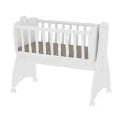 Babywiege, Babyschaukel First Dreams 4 Räder, Bremsen, umbaubar ^ Lorelli Discount