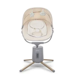 Lorelli Babywippe Storky Musik Bluetooth Fernbedienung Plüschtiere Timer Gurt beige grau Hot