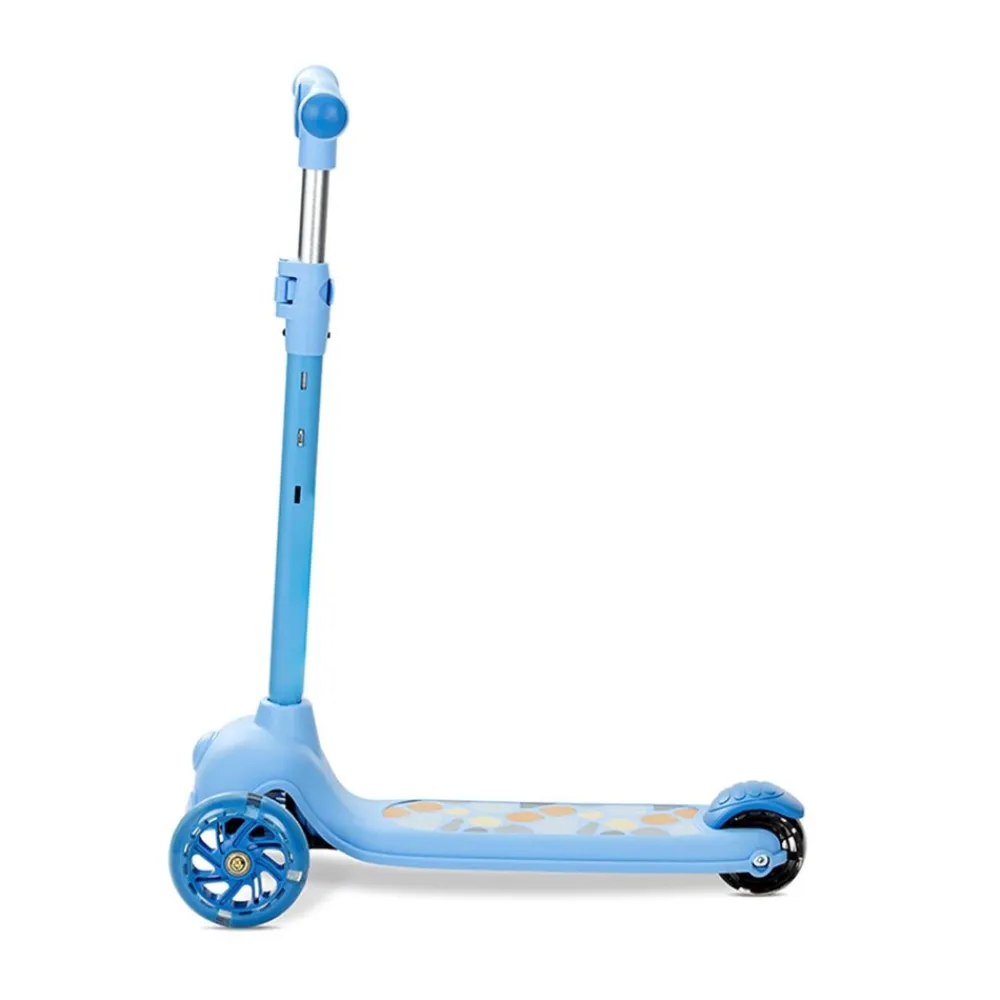 Kinderroller Jetster PU-Rollen, ABEC-9 Lenker abnehmbar höhenverstellbar blau ^ Lorelli