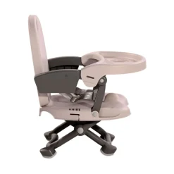 Lorelli Kinderstuhl Ego 2 in 1 Sitzerhöhung Boostersitz Tisch abnehmbar klappbar beige Online
