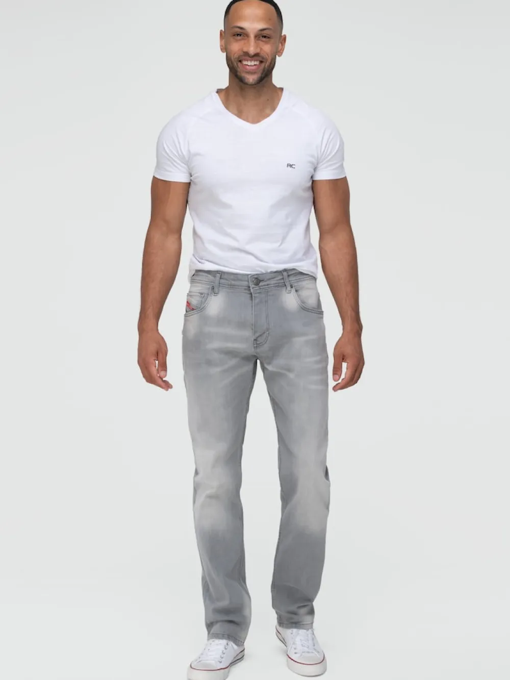 Lorenzo Loren Jeans Regular Fit Grau Clearance