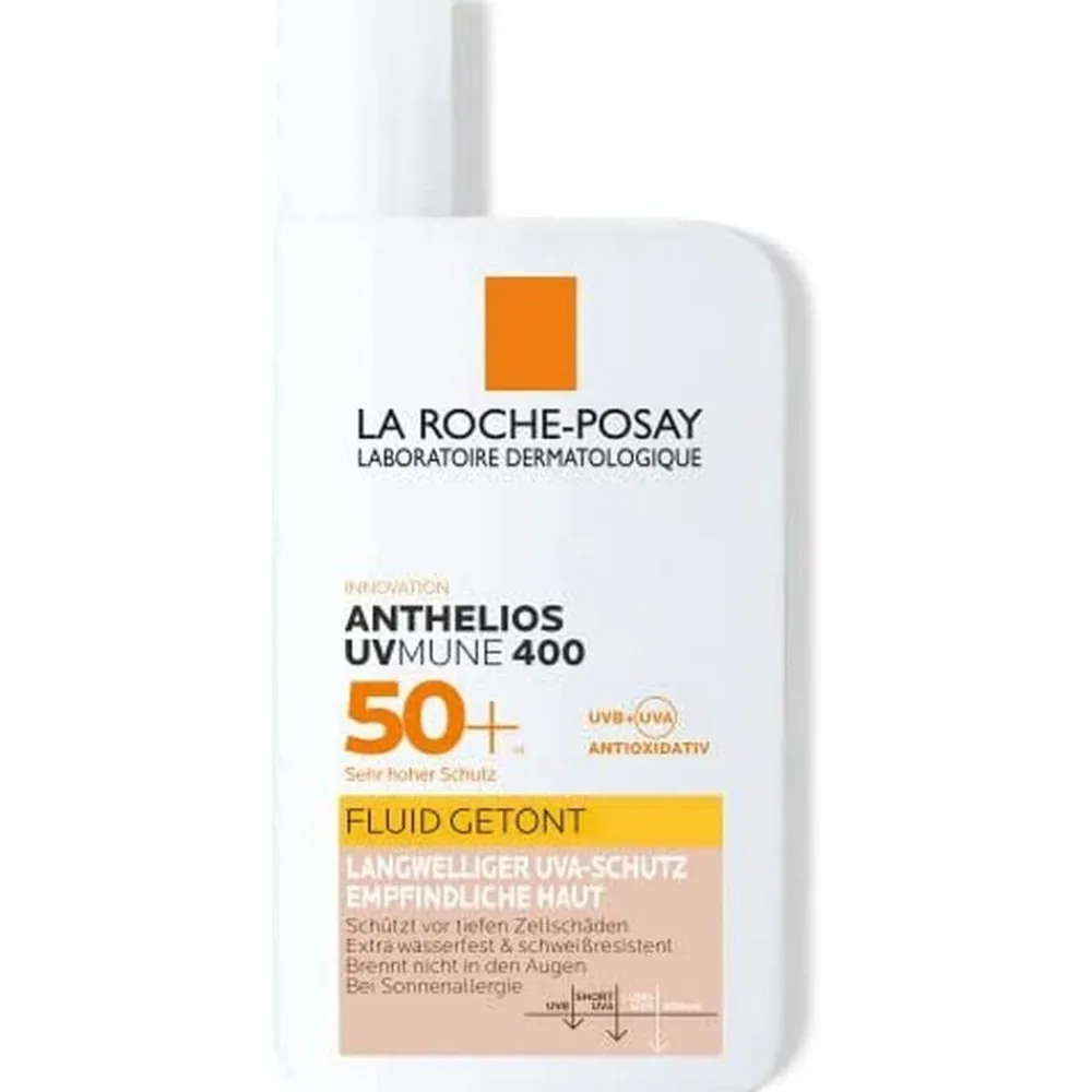 LRP Anthelios UVmune 400 Tinted Fluid SPF50+ ^ La Roche-Posay
