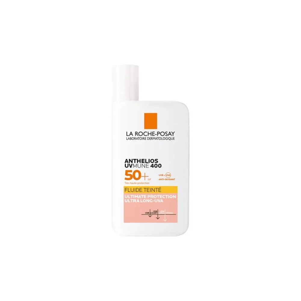 LRP Anthelios UVmune 400 Tinted Fluid SPF50+ ^ La Roche-Posay
