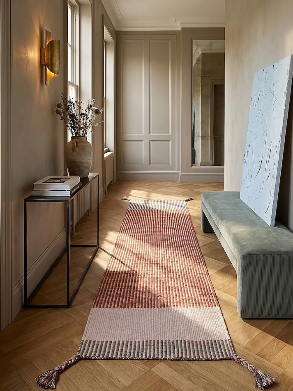 Läufer gestreift 60 x 200 cm - WEY | ^ KADIMA DESIGN Hot
