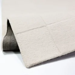 Läufer kariert Elfenbein 60 x 230 cm - DEBEN | ^ KADIMA DESIGN