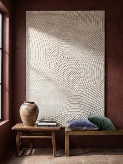 KADIMA DESIGN Läufer Pflegeleicht - CETINA | Creme Hot