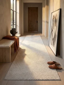 KADIMA DESIGN Läufer Pflegeleicht - CETINA | Creme Hot