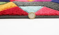 Läufer strapazierfähig Bunt 66 x 230 cm - MEON | ^ KADIMA DESIGN Clearance