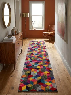Läufer strapazierfähig Bunt 66 x 230 cm - MEON | ^ KADIMA DESIGN Clearance