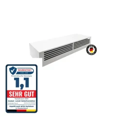 Dusar B+W GmbH & Co.KG Lumair 30 Heizluftverstärker / Ventilator weiss Weiß Hot