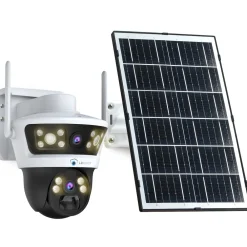 4G / LTE PTZ Solar Überwachungskamera 24/7 Aufzeichnung AOV SIM Karte KI Bewegungsverfolgung ^ LUVISION Hot