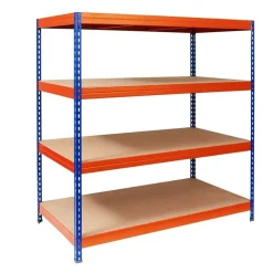 Weitspannregal | Blau-orange ^ Mammut Outlet