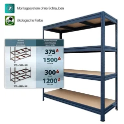 Weitspannregal | Grau ^ Mammut Online