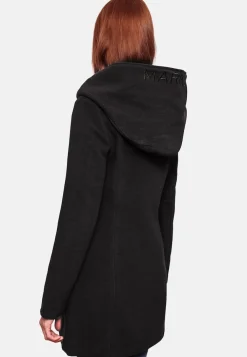 MARIKOO Damen Hochwertiger Wintermantel Mantel Trenchcoat Mit Kapuze Maikoo Anthrazit Online