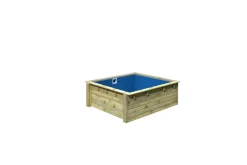 Massivholzpool kdi Schwimmbecken Gartenpool Minipool ^ Karibu Holztechnik Online