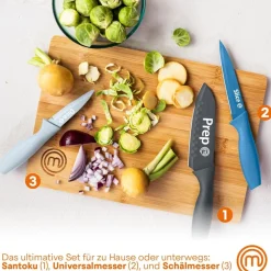 3 pcs Knives Set Captions Nordic EU ^ MasterChef Clearance