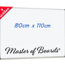 Master of Boards Whiteboard mit lackierter Oberfläche New