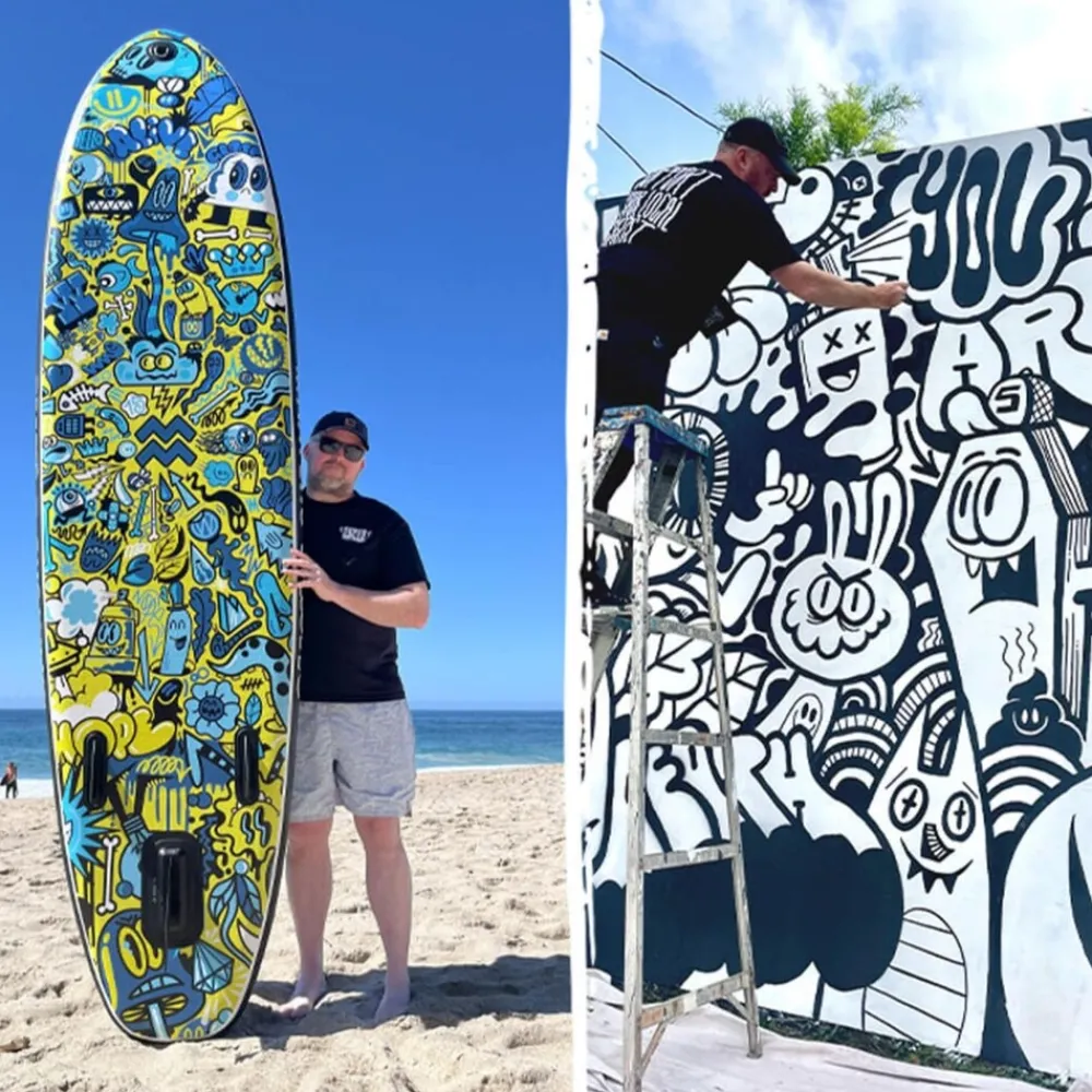 MATCHU Stand Up Paddle Wotto 320x81x15 cm - Aufblasbares Sup Board - Limited Edition ^ Matchu Sports Sale