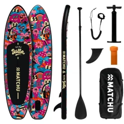 Matchu Sports MATCHU Stand Up Paddle Yeye Weller 320x81 cm - Aufblasbares Sup Board - Limited Edition