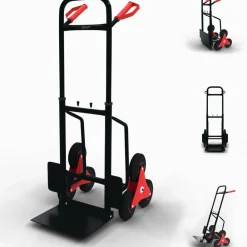 MAXCRAFT Treppenkarre bis 150 kg in Schwarz Outlet