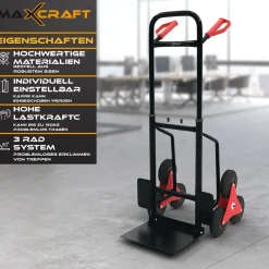 MAXCRAFT Treppenkarre bis 150 kg in Schwarz Outlet