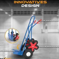 MAXCRAFT Treppenkarre bis 200 kg - 12 Räder Online