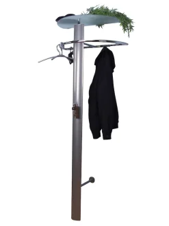 Möbel direkt online Garderobe Sven silber Discount