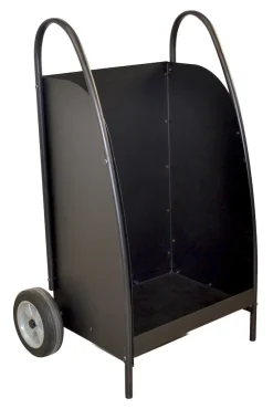 Möbel direkt online Kaminholzwagen aus Metall schwarz Best