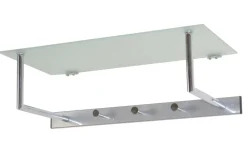 Möbel direkt online Metallgarderobe "Catalina" alufarben Clearance