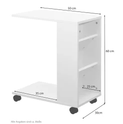 Rollregal mit Tischfunktion ^ Möbel direkt online Online
