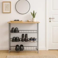 Möbel direkt online Schuhregal Regal alufarben Sale