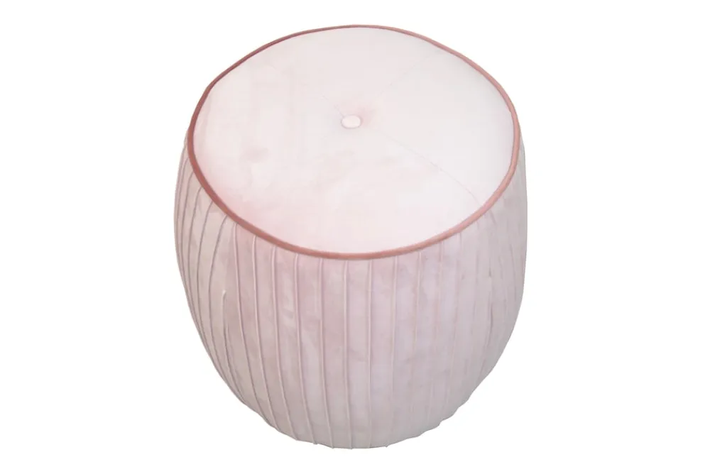 Möbel direkt online Sitzpouf Fabienne rose Outlet