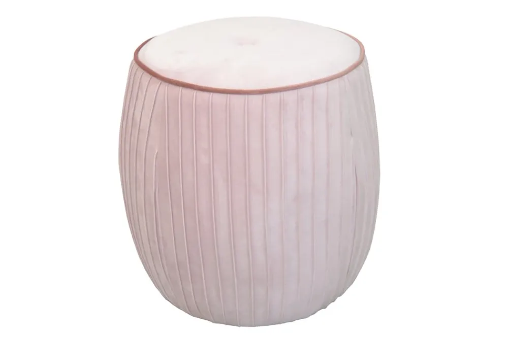 Möbel direkt online Sitzpouf Fabienne rose Outlet