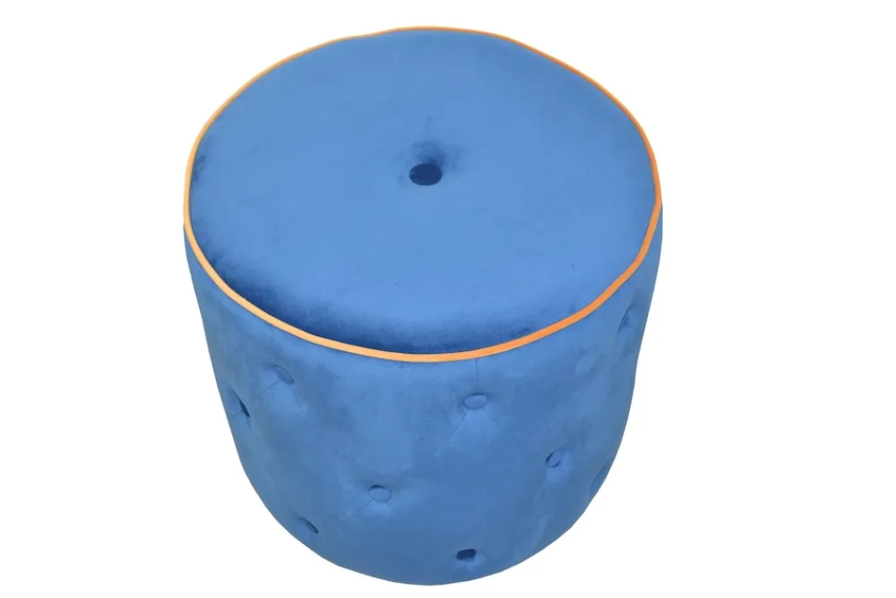 Möbel direkt online Sitzpouf Madagaskar blau